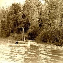 Woman in row boat- from U of I