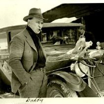 Leonard with deer - from U of I