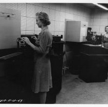 Two Women at Work in Laboratory, Pr.1817  -  BMI Series