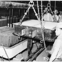 Men Removing Top Interior of Cell, Pr.993  -  BMI Series