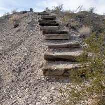 Steps along Wetlands Trail, Lake Mead