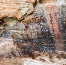 Brownstone Canyon pictographs