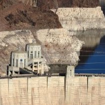 Hoover Dam from the bridge