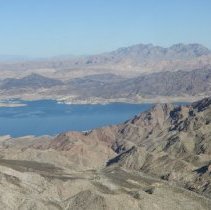 Lake Mead, taken from a helicopter