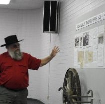 Mark Hall-Patton at the Moapa Valley Community Center