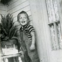 Stephen Sendlein on his second birthday