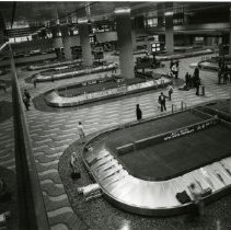 Baggage claim at McCarran International Airport