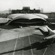 Terminal building at McCarran International Airport