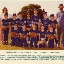Michael Velgos - PARADISE VALLEY LITTLE LEAGUE