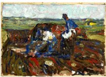 Study for The Stoneboat