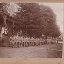 bethel military academy company on parade