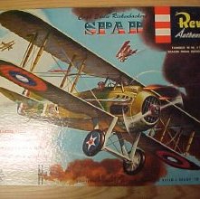 Spad Plastic Model