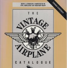 Book, Softcover Vintage Airplane Catalog