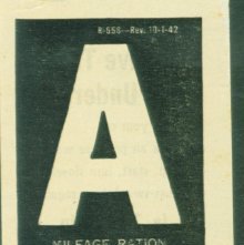 Ration Sticker