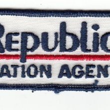 Republic Station Agent Fabric Patch