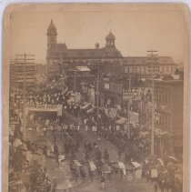 Photo of a Parade Denver 1898