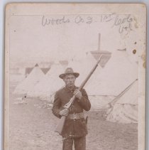 Soldier of the Woods Co G. 1st Utah Volunteers.