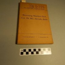 Browning Machine Gun, Cal. 50, M2, Aircraft, Basic