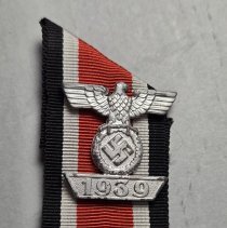 Iron Cross Ribbon with 1939 Clasp