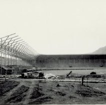 Olympic Stadium construction