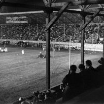 Night footbal at Olympic Stadium, 14 September 1940