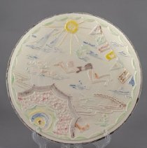 Sport Plate "Swimming"