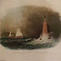 Cleveland Lighthouse on Lake Erie