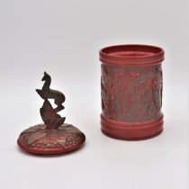 Tobacco Jar, with lid