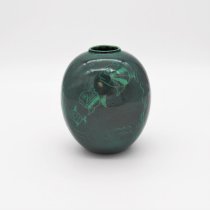 Vase, with sgraffito fish design