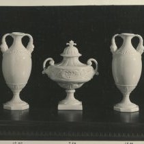 Vase (Left/Right), Covered Urn (Center)