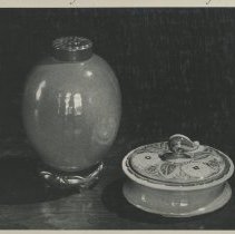 Vase V-91, Covered Box X-14