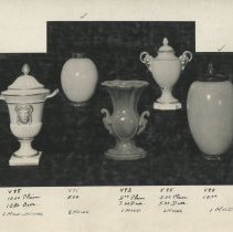 Vases V-88, V-91, V-93, V-95, V-90
