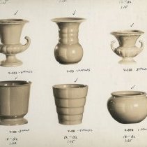 Vases V-101, V-75, V-102, V-83, V-89, V-579