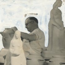 Cowan employee John Brunt working on Jar SJ-3.