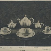 Colonial Pattern Tea Cup, Saucer, Sugar Bowl X-25, Teapot X-34, Soup Bowl, Plate, Creamer X-24, Coffee Cup, Saucer