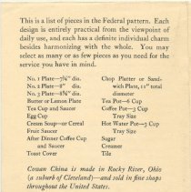 Cowan Pottery Design Brochures