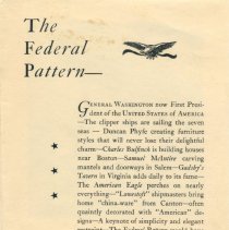 Cowan Pottery Design Brochures