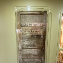 Cowan Pottery Studio Door