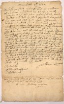 Deed, William Lawrence to John Bowne, 1660