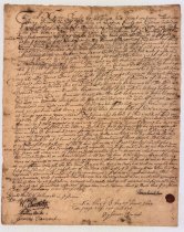 Deed, Henry Franklin to Samuel Bowne, 1696/7
