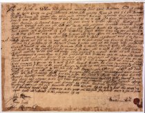 Deed, Benjamin Field to Samuel Bowne, 1696/7