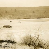 Ice Harvesting on Stillwater Pond, 1926