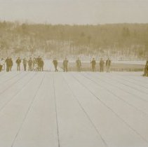 Ice Harvesting on Stillwater Pond