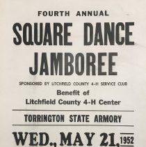 Poster, Square Dance Jamboree 1952