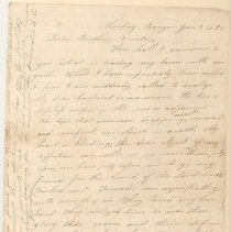 Letter from Anna Loomis to siblings, 1825