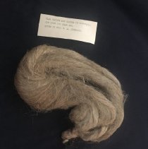 Flax raised and carded in Conn. ca. 1830