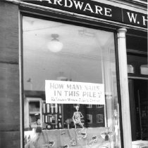 Halloween Display Morrison's Hardware Store Torrington