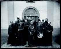 Bishop Hermann Kockemann, SS.CC., and Catholic Mission Fathers, Oahu, 1891.