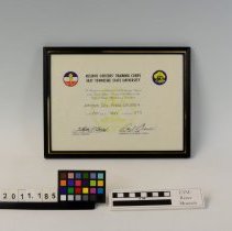 Certificate, Achievement