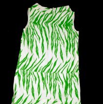 Back of the paper dress.